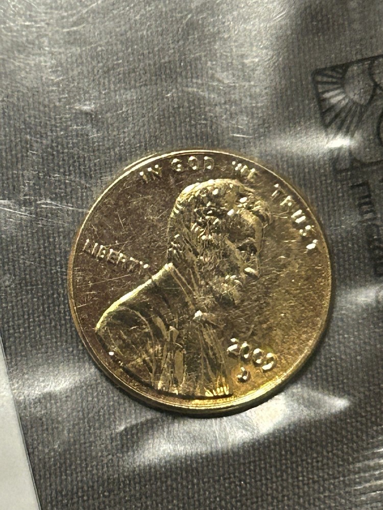 2009 Gold plated Lincoln Small Cent Formative Years Denver Uncirculated