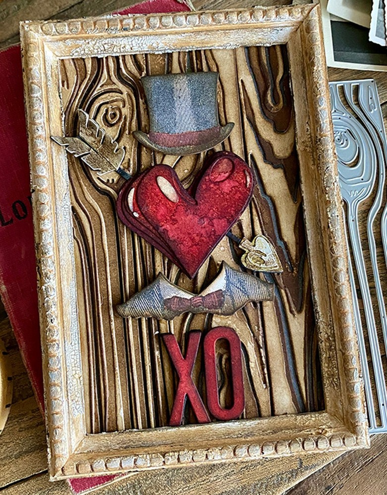 Sizzix Thinlits Alphanumeric Shadow Upper 26PK set #664729 Retail $22.99 T Holtz