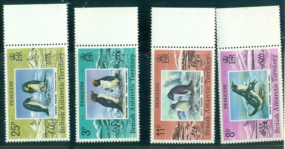 B.A.T. #72-4, Penguins, Mint Never Hinged, Scott $20.50