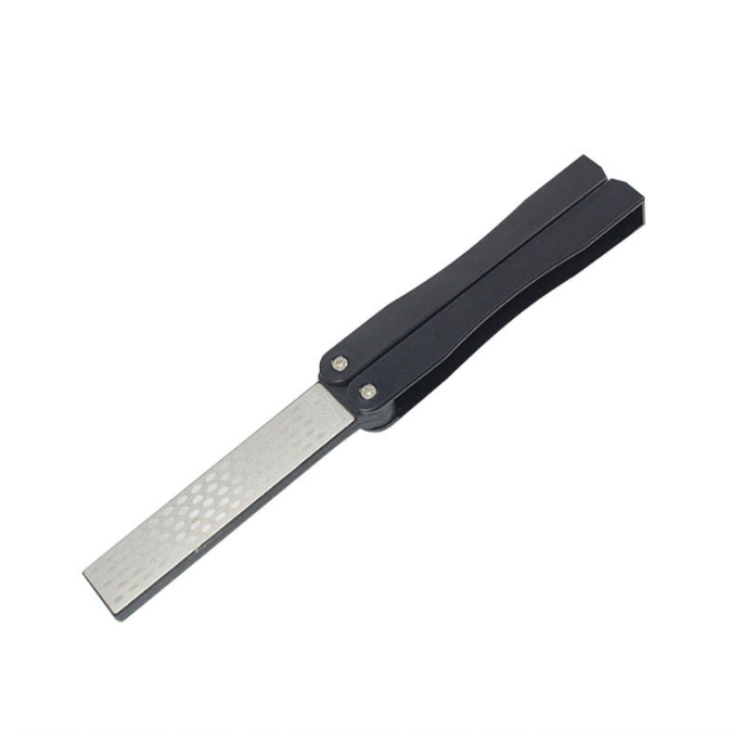 Double Sided Folded Pocket Diamond Sharpener Honeycomb Fine Sharpening Stone