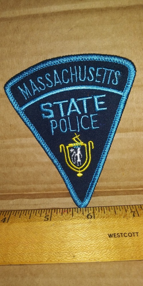 Mass. State Police Patch - Free Shipping
