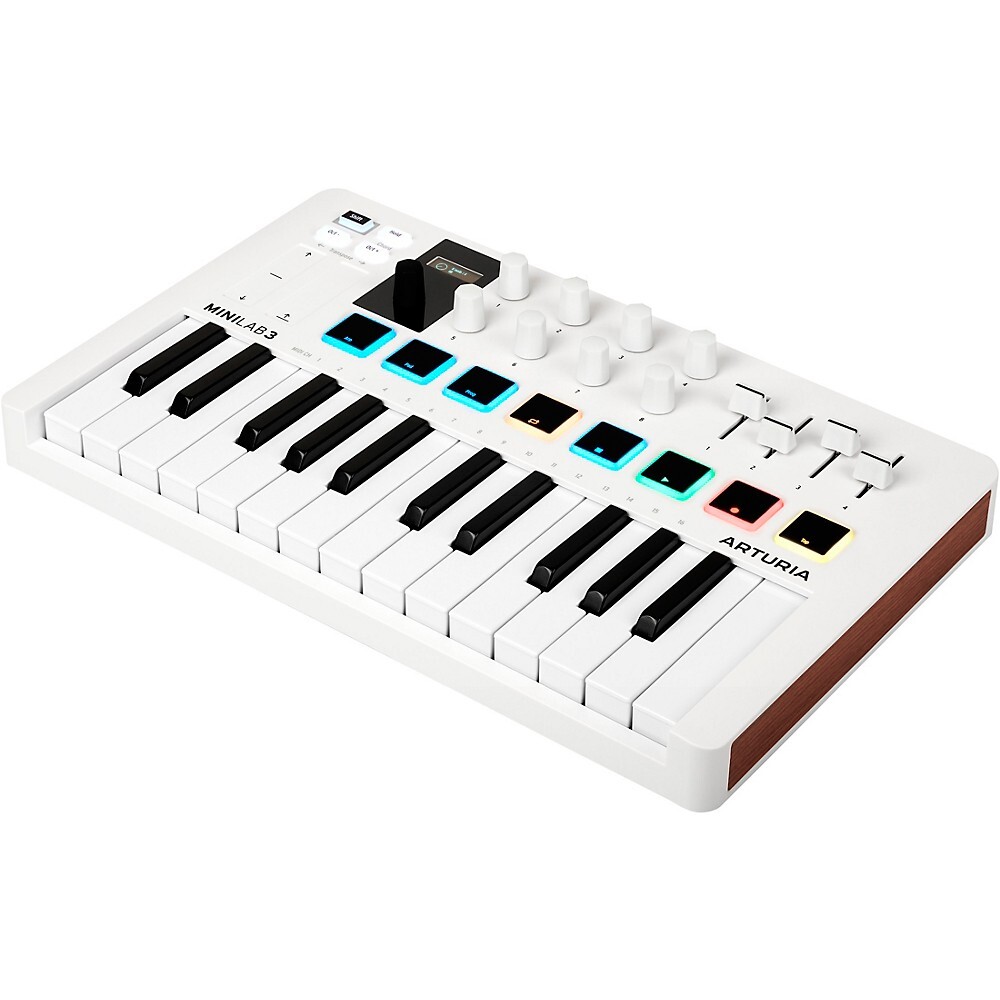Arturia MiniLab 3 Hybrid Keyboard Controller White