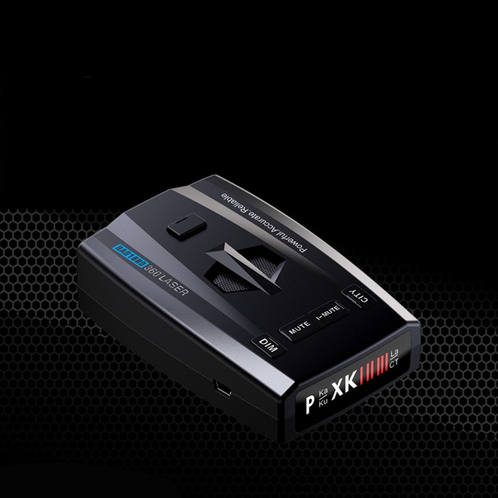 Long Range Radar Detector Vehicle Speed Alarm System Front Rear Detection For Ca