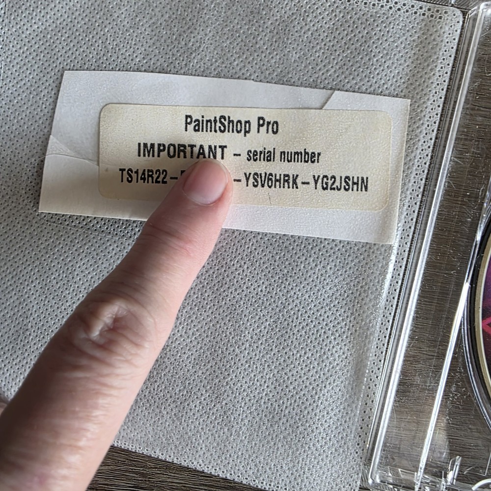 Corel Paintshop Pro X4 For Windows. Code Included, 1 Disc. Disc Only