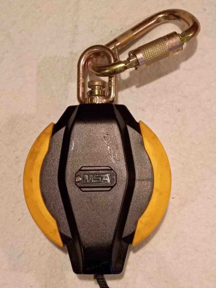 MSA WORKMAN WEB PFL 10ft Personal Fall Limiter Model #10093357 Previously Owned