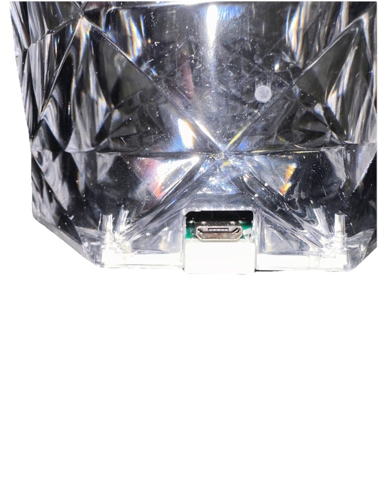Rose Diamond Table Lamp. USB Charging Lamp Color Changing. Includes USB.