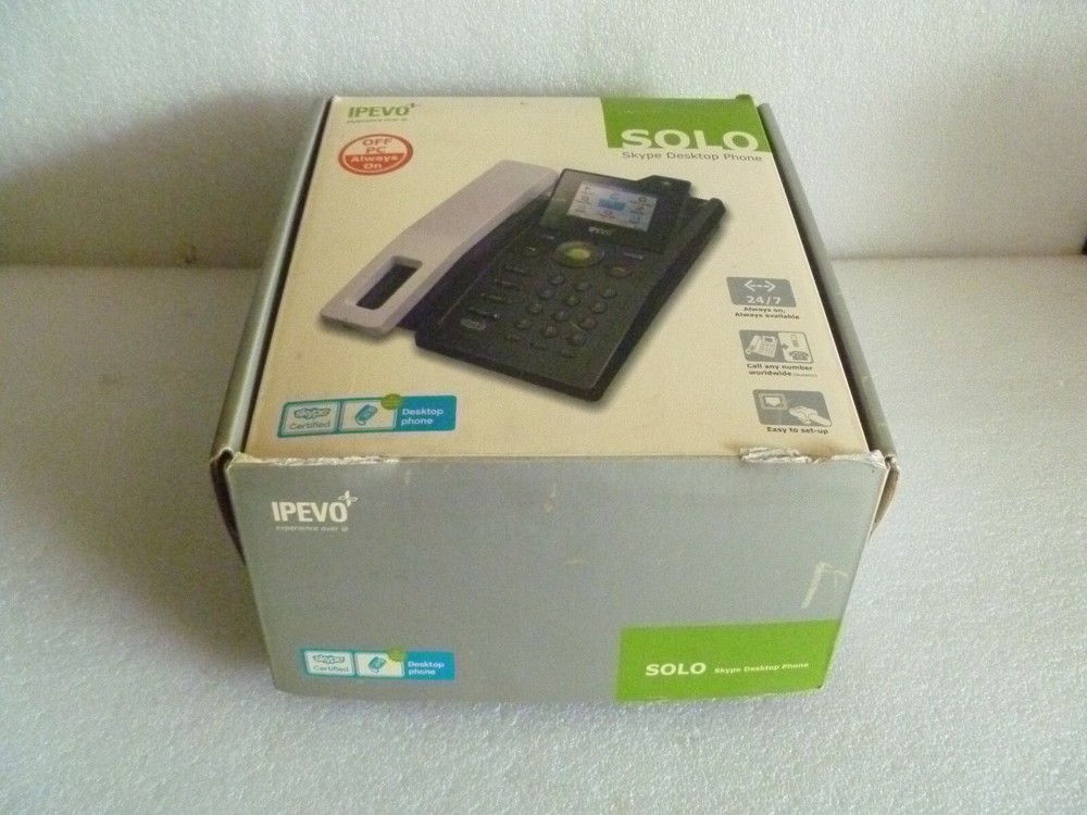 IPEVO SOLO SKYPE DESKTOP PHONE