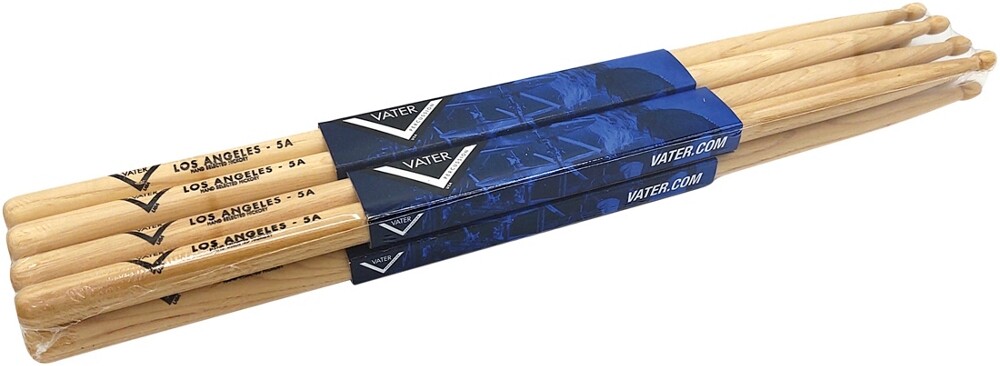 Vater Hickory Drum Stick Pre-pack Wood 5A