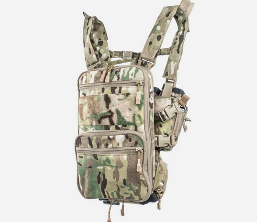 Haley Flatpack 2.0 Multicam Backpack w/ Shoulder Straps FP-2-1-MC