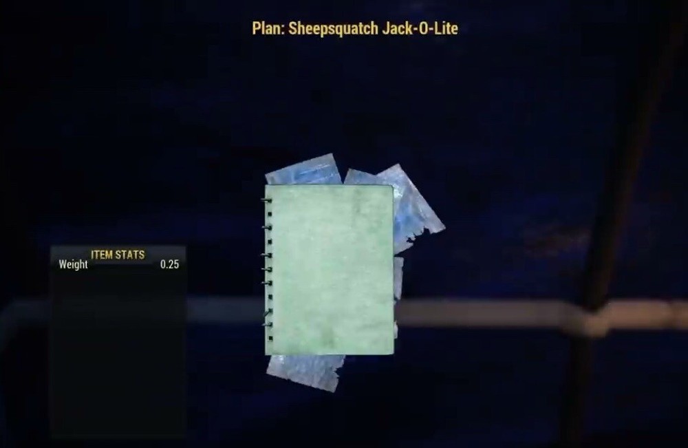 (Xbox) Sheepsquatch Jack-O-Lite Plan