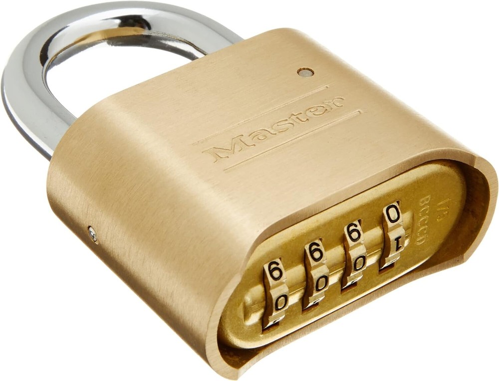 Master # 175D 2" Resettable Zinc DieCast Combination Padlocks -Pack of 4
