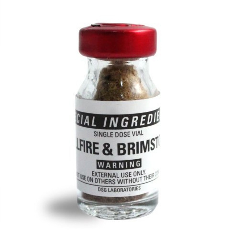 Itching Powder Hellfire and Brimstone Special Ingredients from CIA