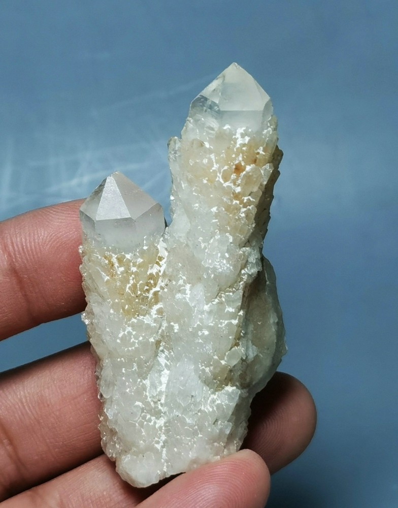 Rare Himalayan Quartz Crystal Cluster Specimen