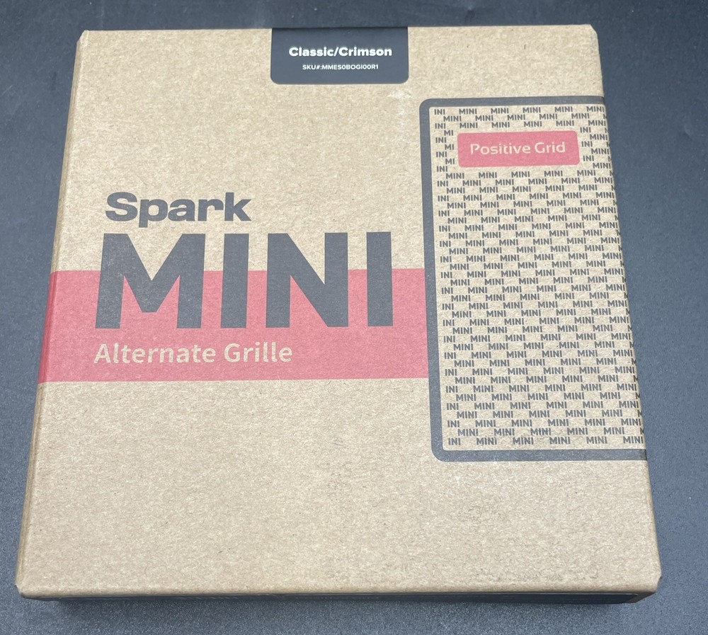 Positive Grid Classic/Crimson Alternate Grille for Spark MINI (OPEN BOX)