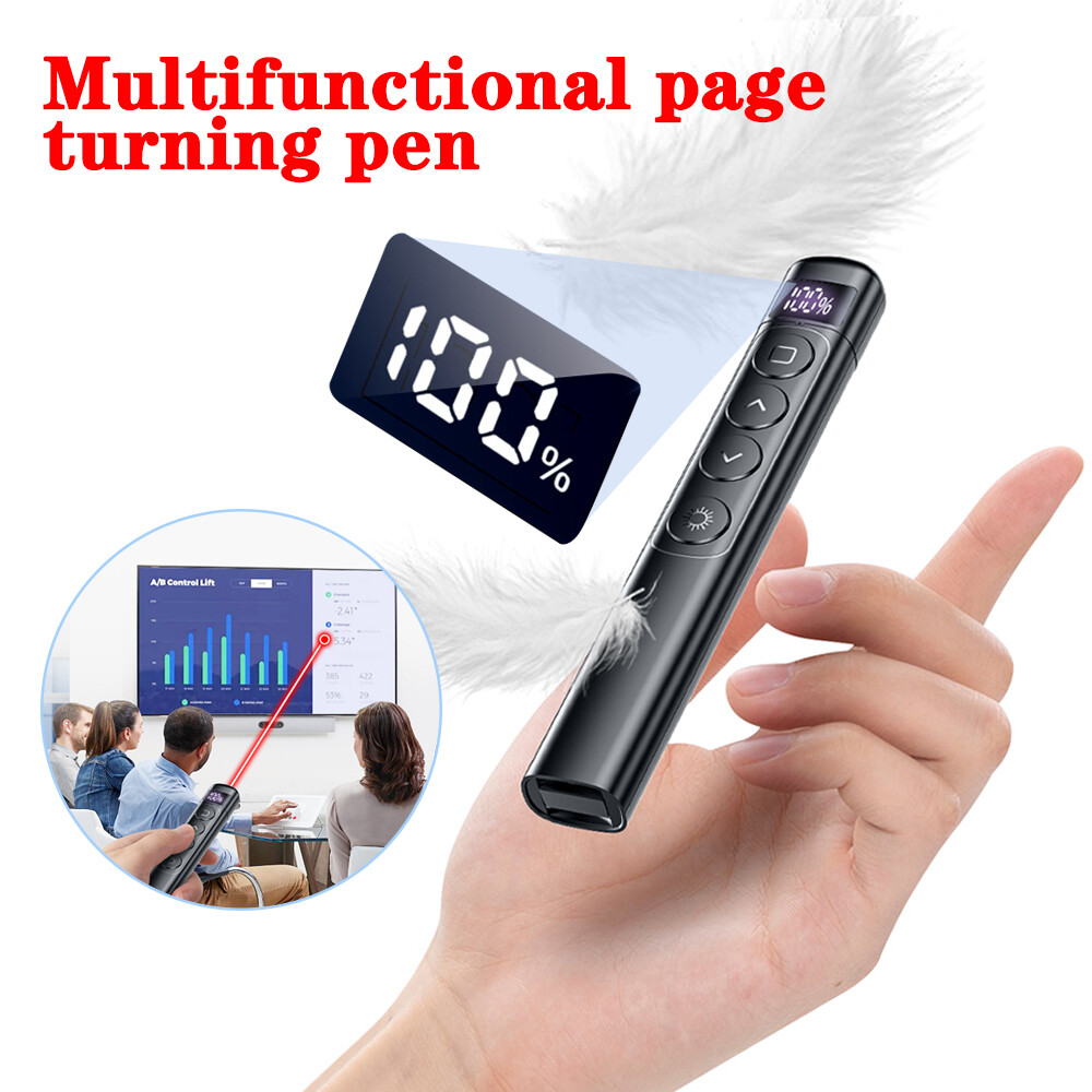 Power point Presentation Remote Wireless USB PPT Presenter Laser Pointer Clicker