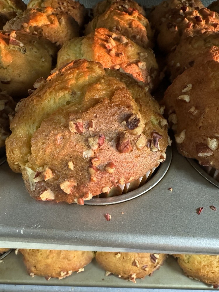 Banana Nut Muffins -4 Count Jumbo - Individually Wrapped
