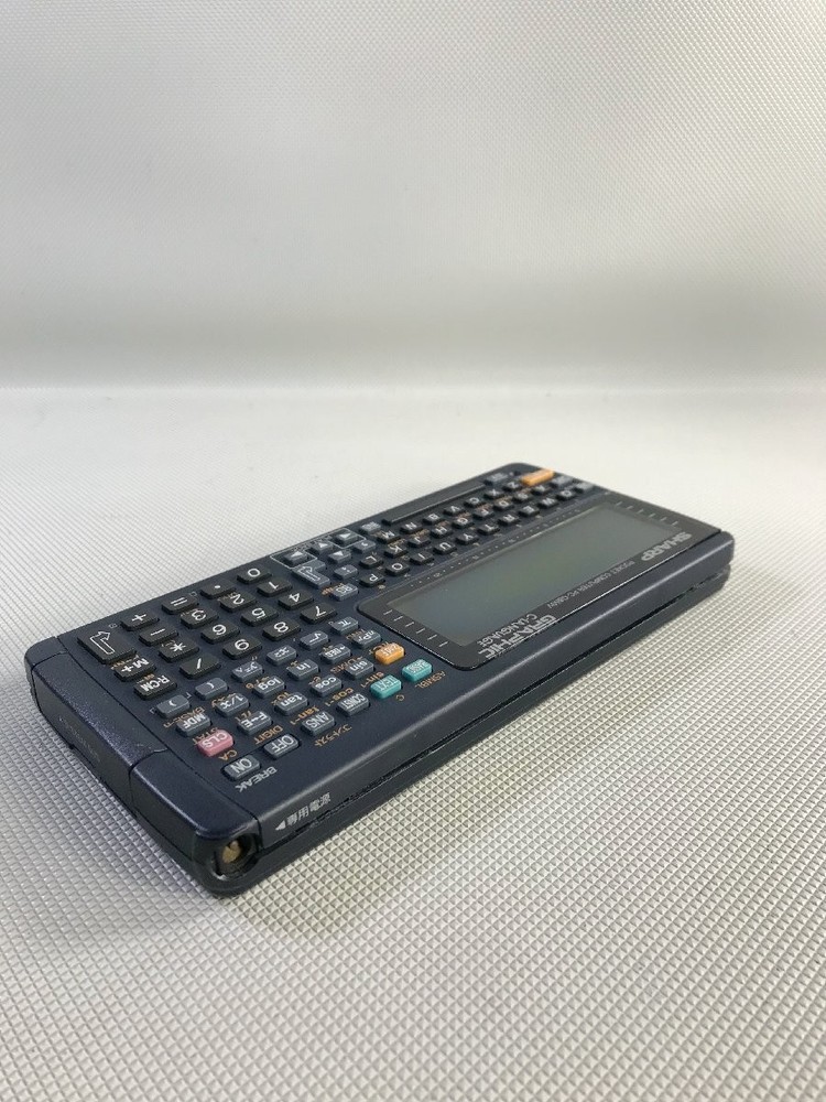 SHARP PC-G850V Pocket Computer Built-in Buzzer Used Tested