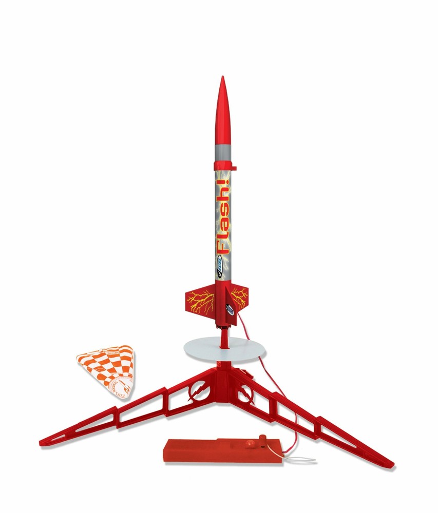 Estes Flying Model Rocket Starter Kit Flash   EST 1478