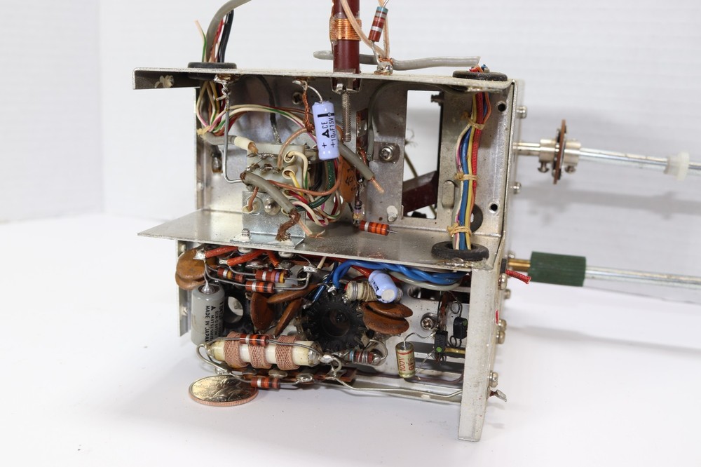 YAESU - FT‑DX100 Final Amplifier Assembly – Tubes, Ceramic Tank Coil, Knobs