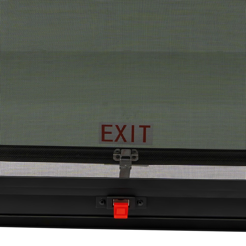 30" W *22" H RV Exit Window For Camper Emergency Push Out Window Tempered Glass
