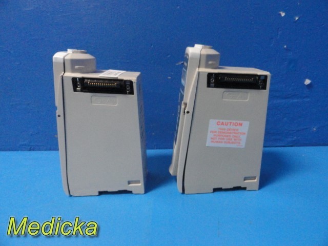 2 X Model 8100 IV Infusion Pump Modules | Channel Error | Software Issue ~ 38377