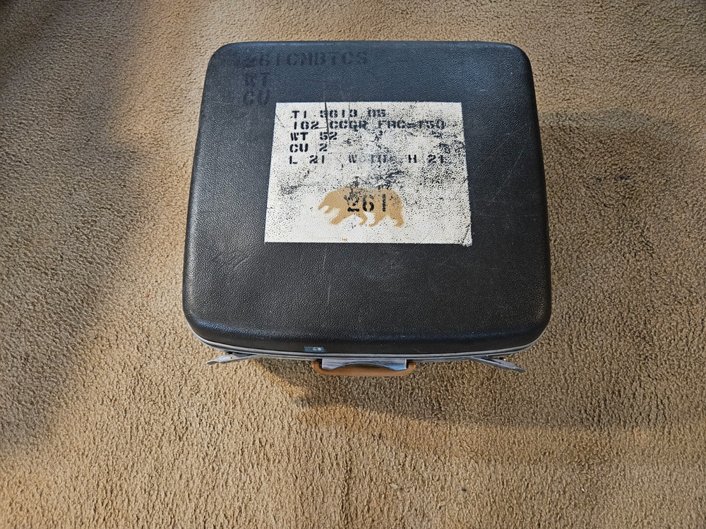 Samsonite case for Collins 30L-1 Linear Amp