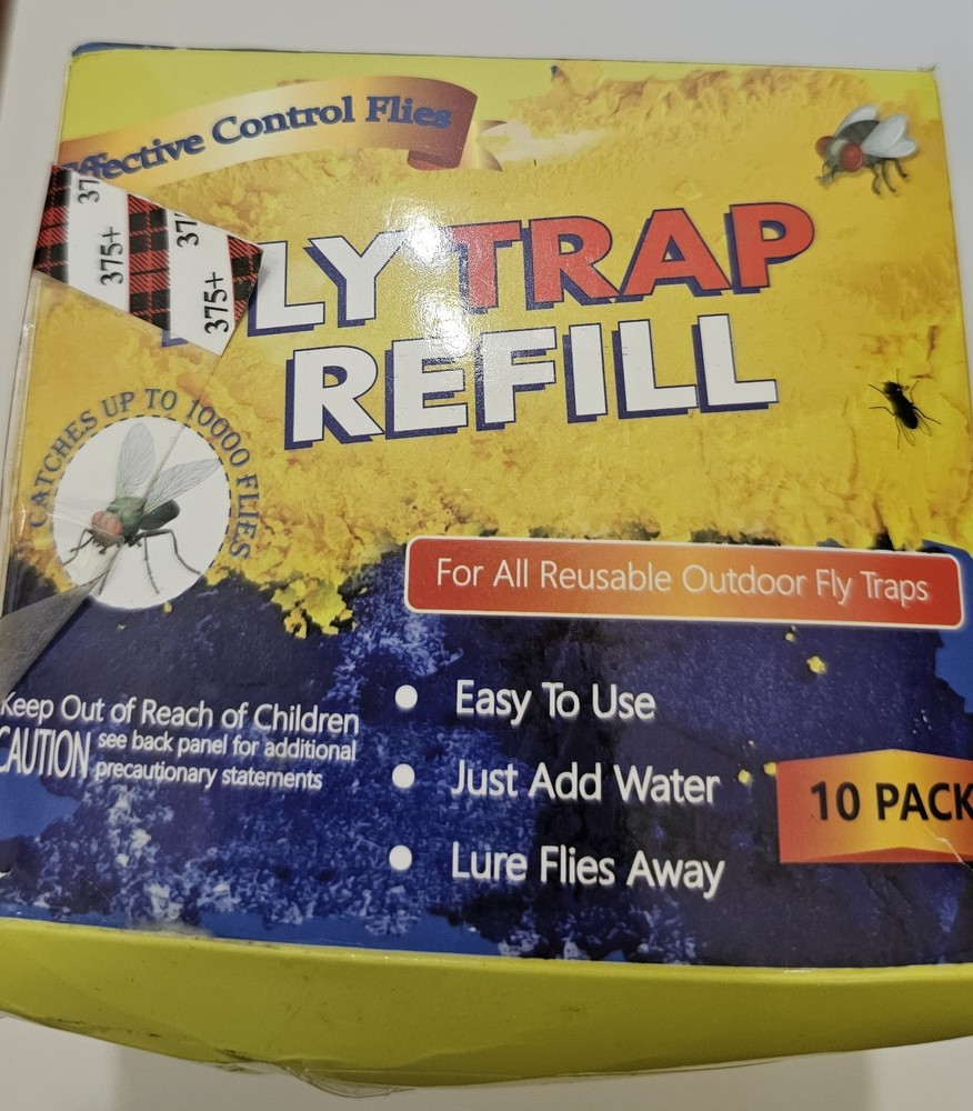 Glovv Fly Trap Refill 10 Packs