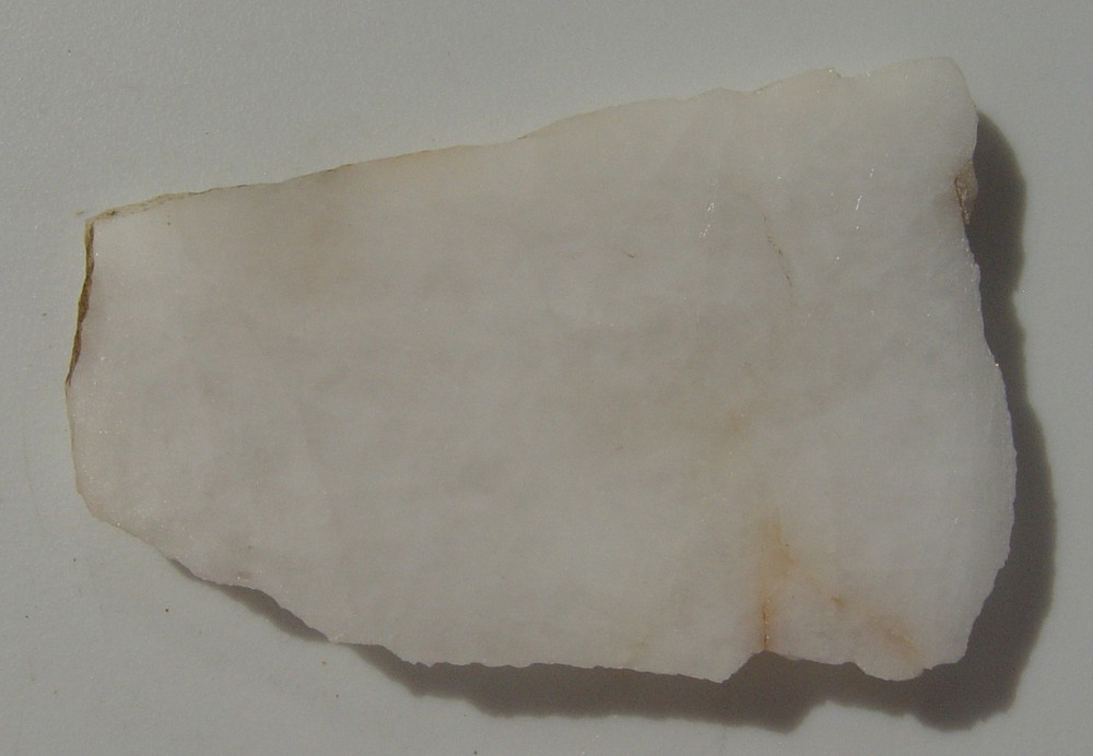 White Quartz Lapidary Slab T1340