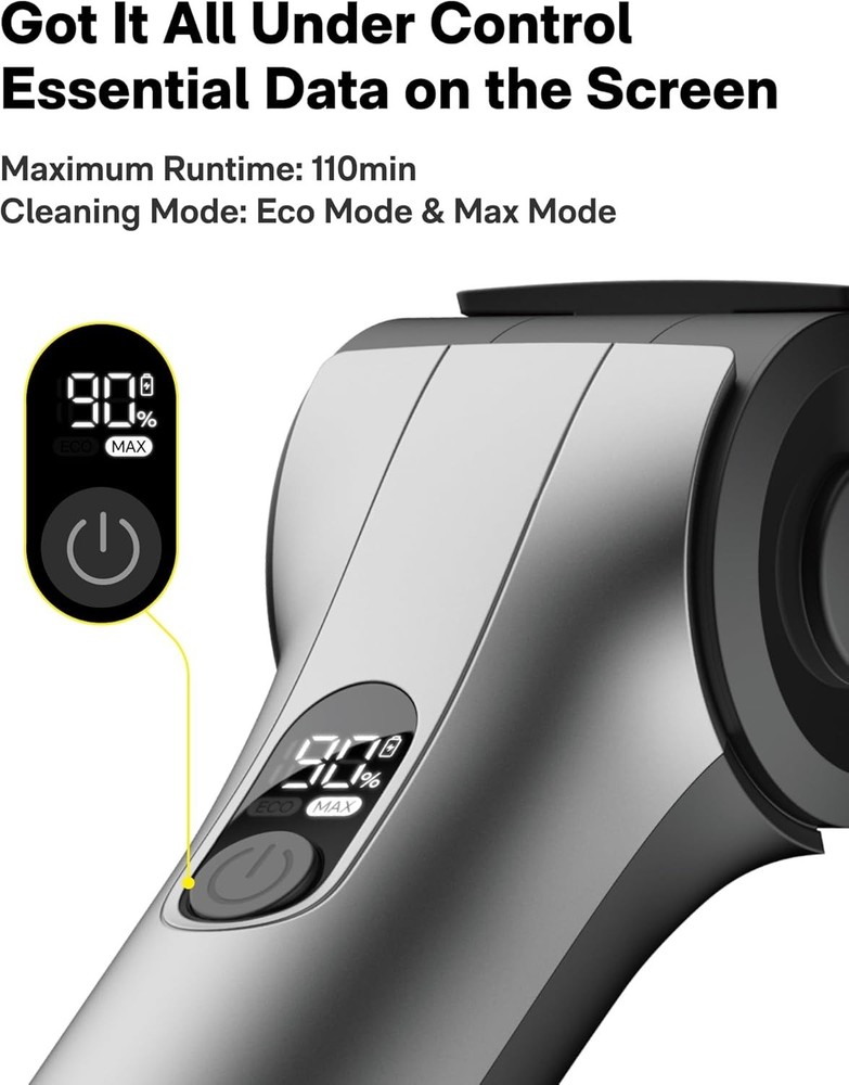 HOTO Flexi Cordless Electric Spin Scrubber, Adjustable Angle. NEW