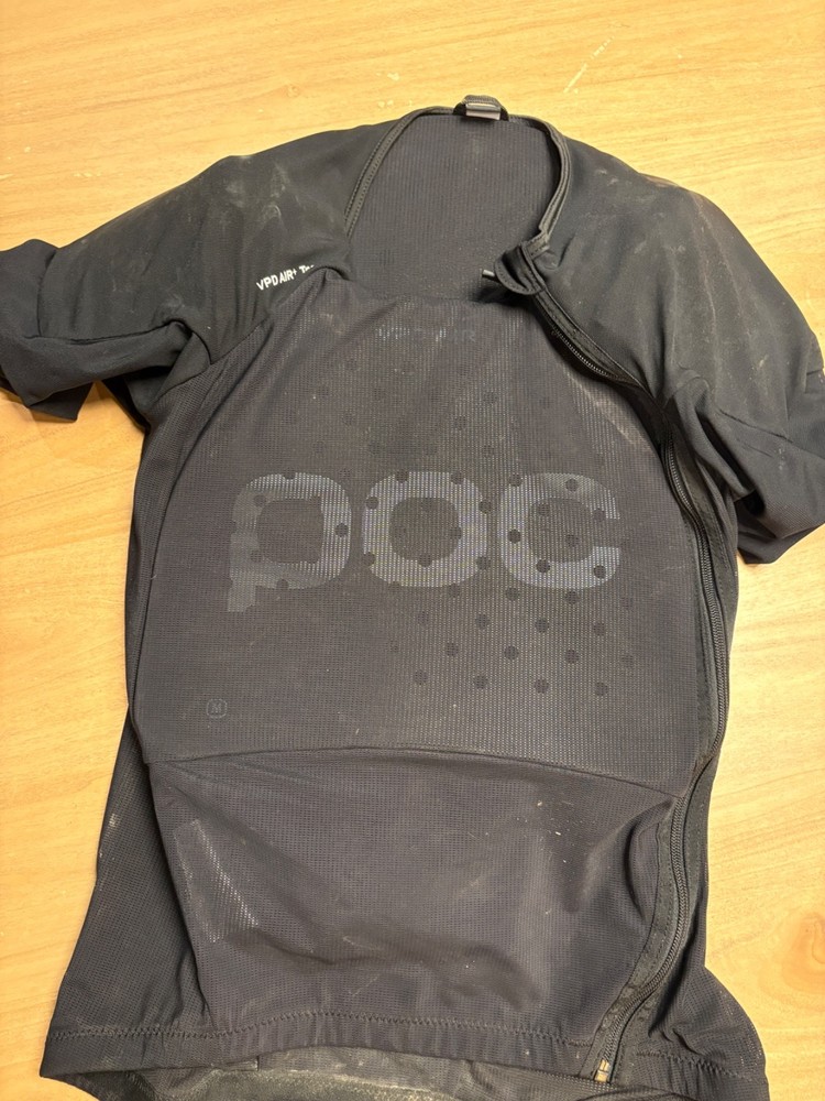 POC VPD Air+ Tee with Back Protector Mountain Biking Armor for Men size M