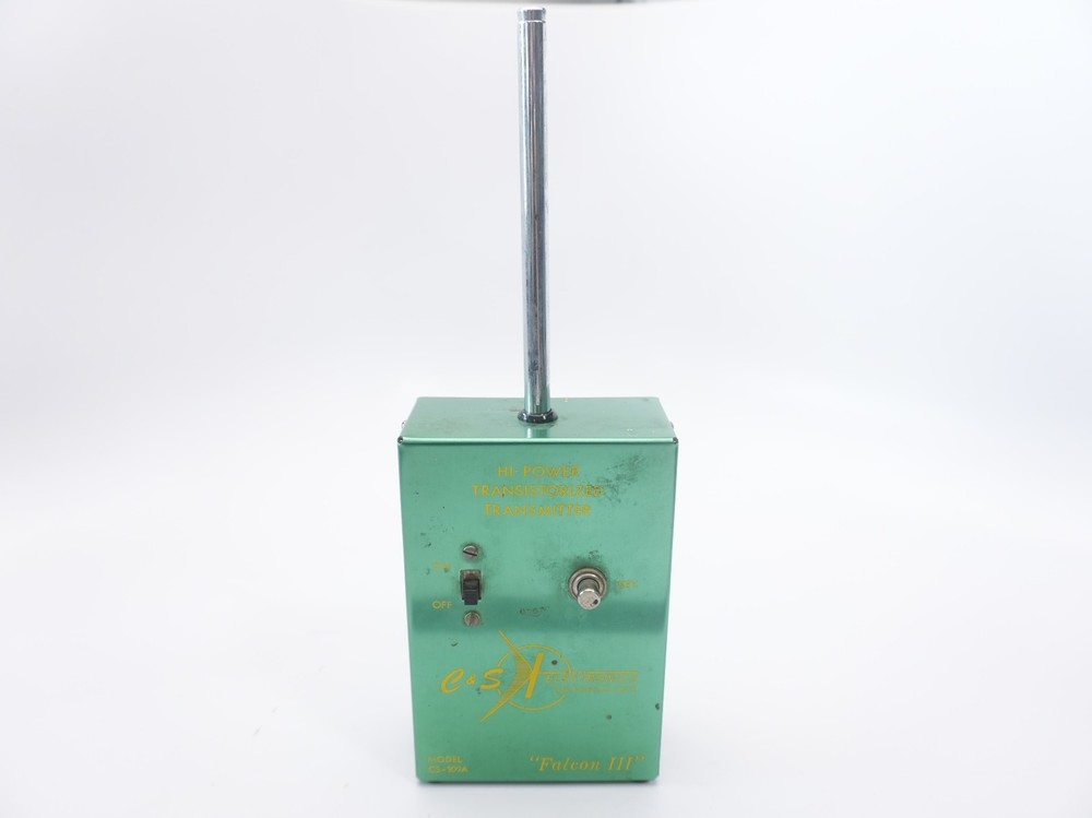 Vintage C&S Falcon III Model Rocket Hi Power Transmitter Launch Controller RC