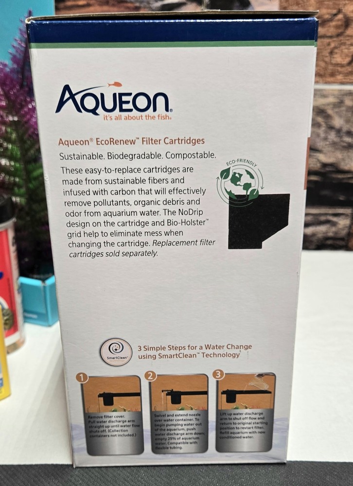 Aqueon QuietFlow® Internal Filter with SmartClean™ Technology Medium 15-30 Gal