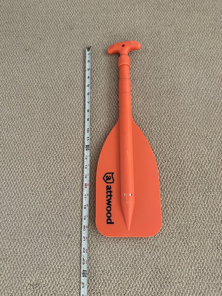 Attwood Telescoping Emergency Paddles. (2) 21” - 42” floatable Paddles.