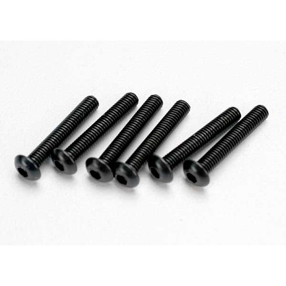 Traxxas 3x18mm Button Head Hex Screws (2583)