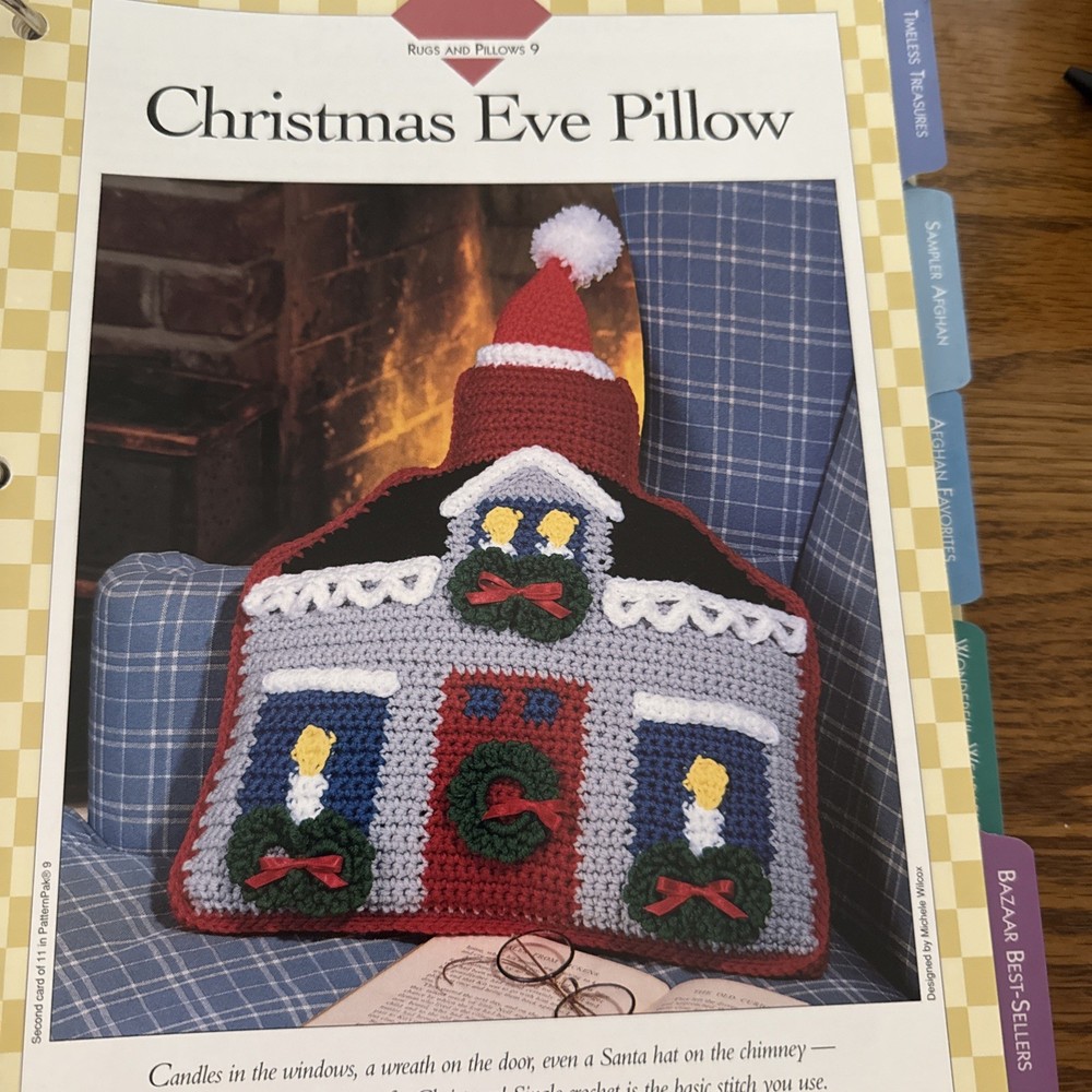 CROCHET ~ “Rugs and Pillows” ~ 10 PATTERNS ONLY~