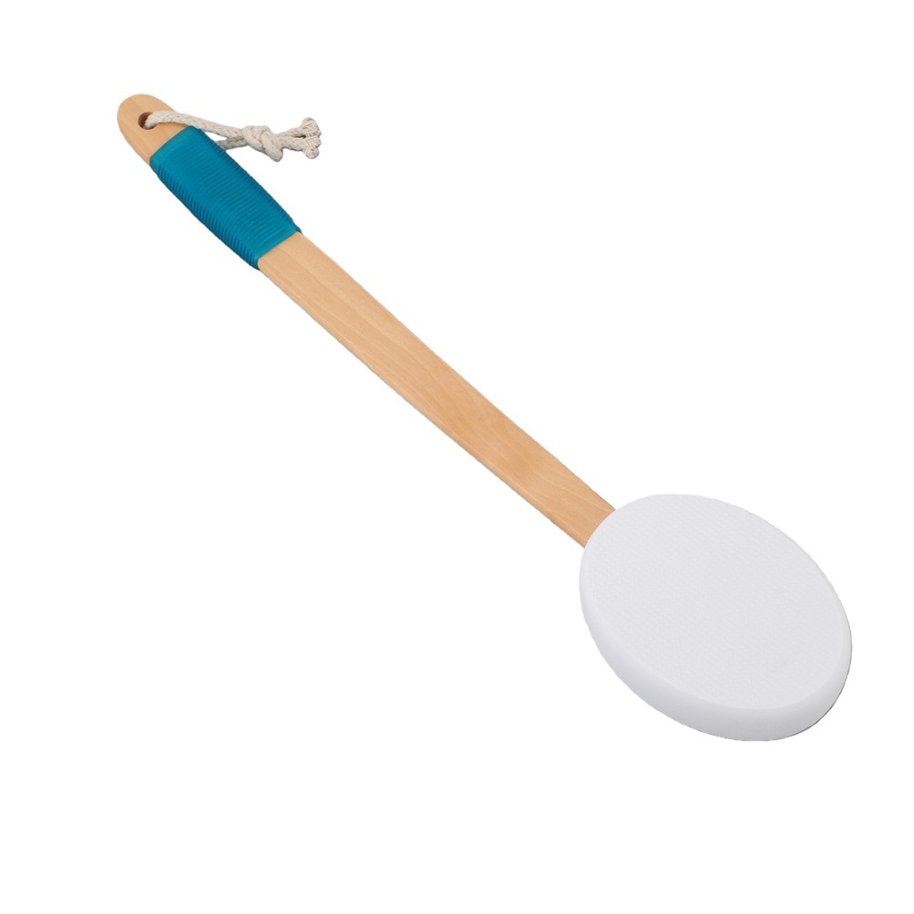Wooden Handle Lotion Applicator For Smooth Body Coverage