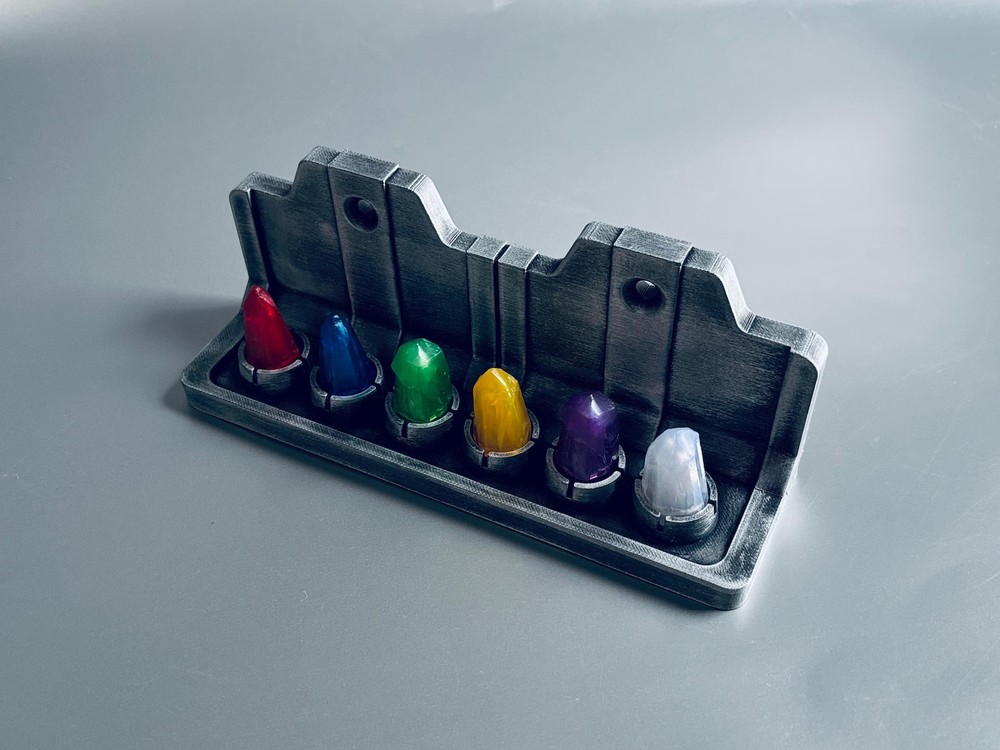 Wall Mount Kyber Crystal Display Stand - Galaxy's Edge - Savi’s Workshop