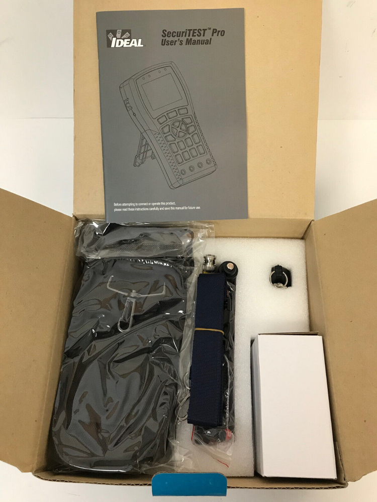 IDEAL NETWORKS 33-892 SECURITEST PRO MULTI-FUNCTION CCTV TEST SET NEW
