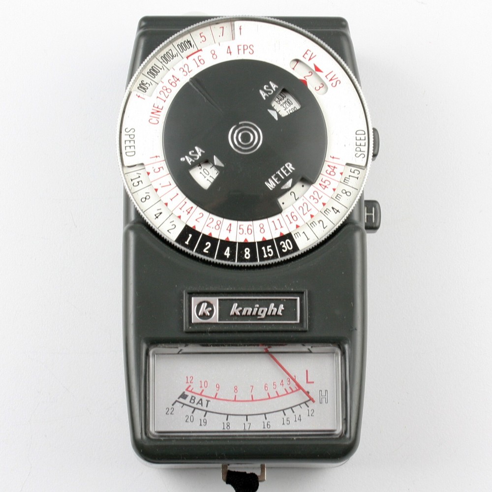 Knight Model KG-275A Light Exposure Meter - Works!