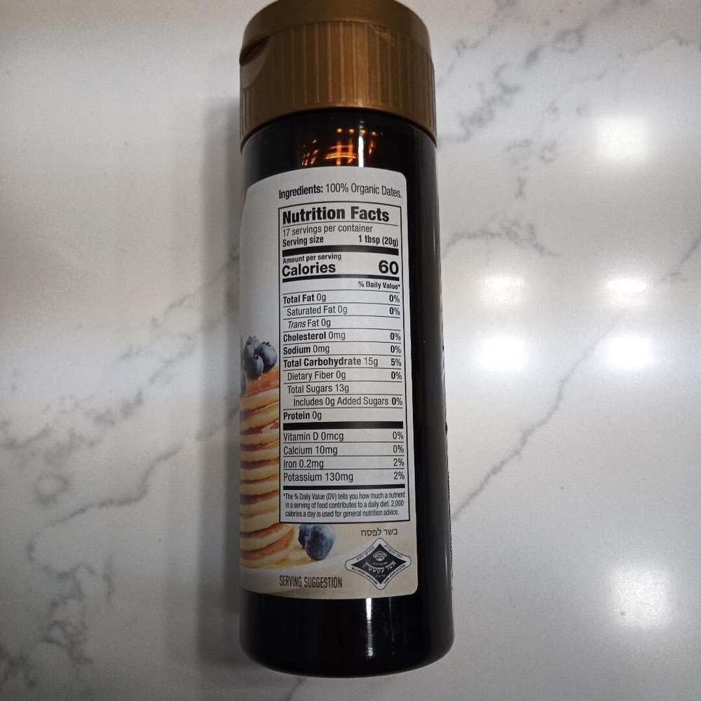 Heaven & Earth 100% Pure Date Syrup - 12 oz.