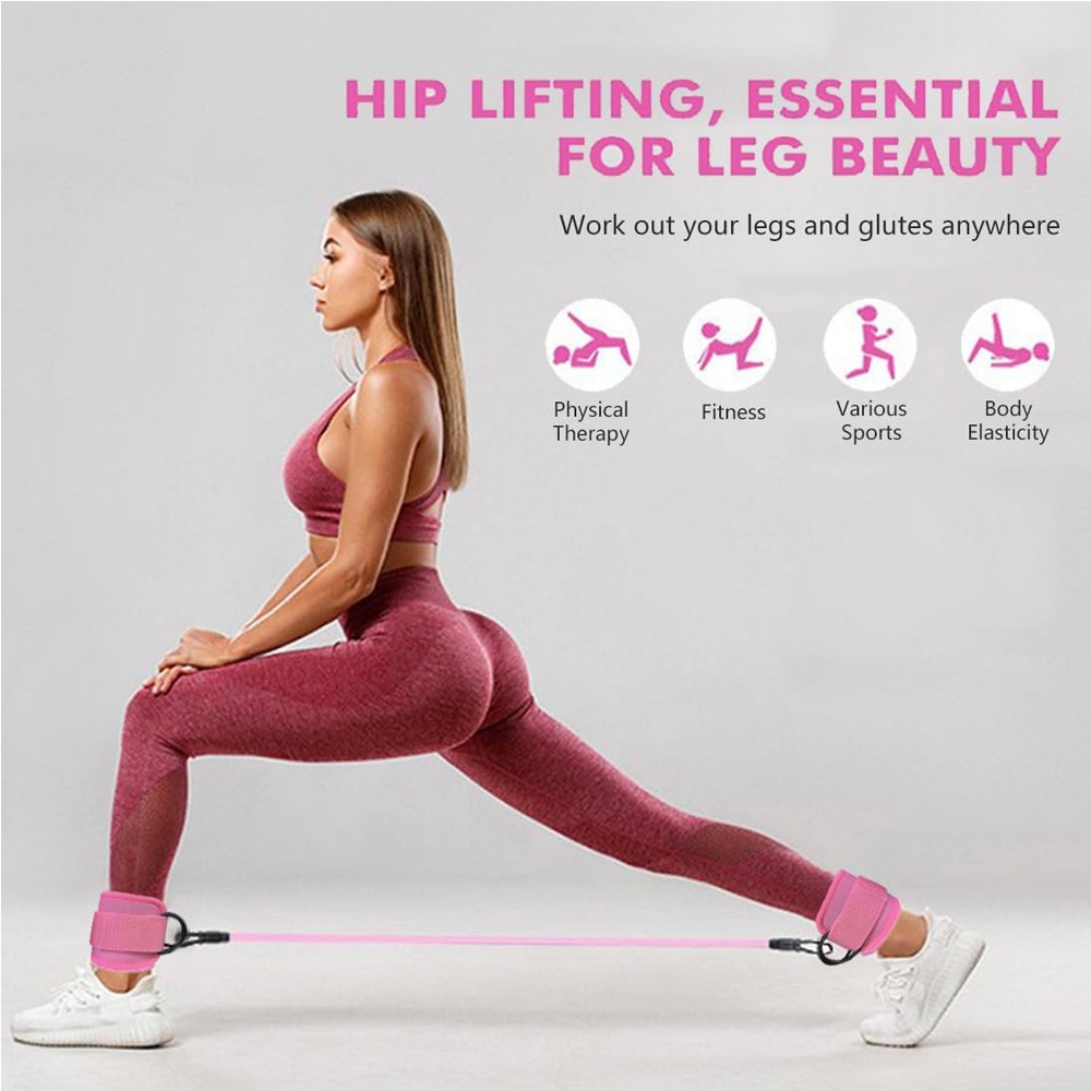 Ankle Resistance Bands with Cuffs