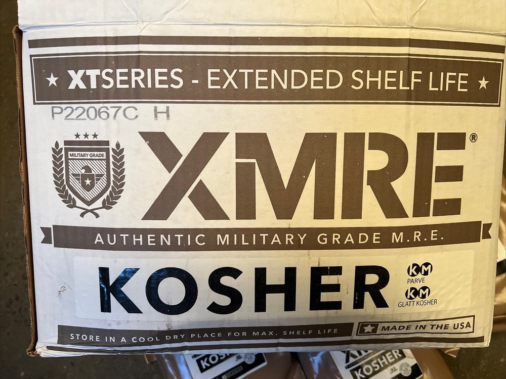 XMRE Authentic Military Grade M.R.E. (12 Packs)