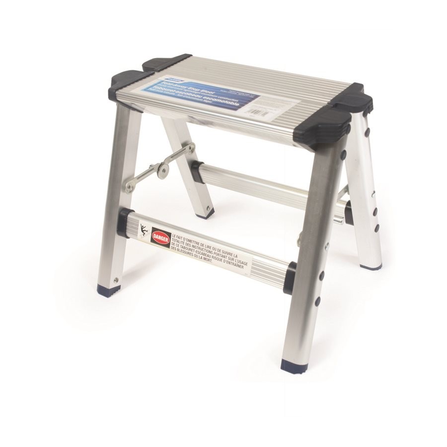 FOLDING METAL STEP STOOL11IN PORTABLE 300LB