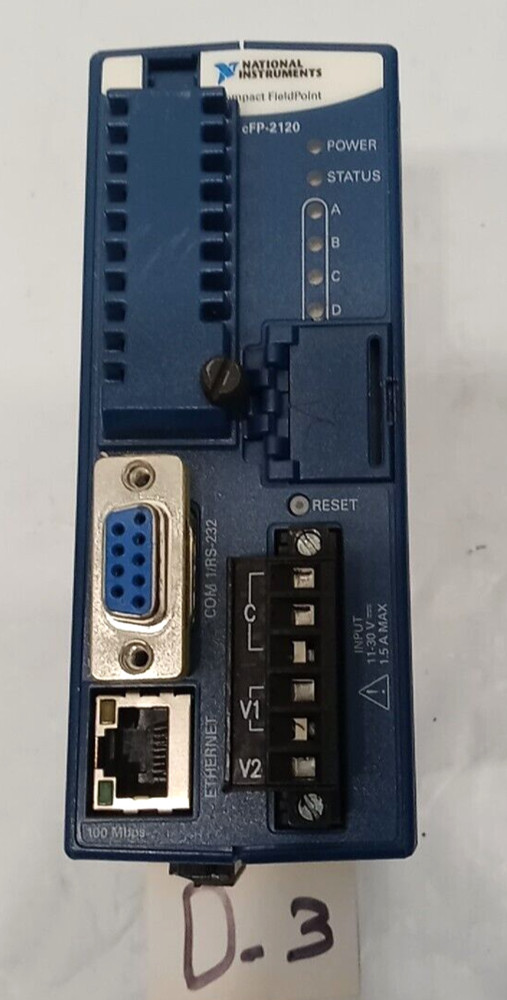 NATIONAL INSTRUMENTS CFP-2120 Controller Interface Ethernet Same As Pictures