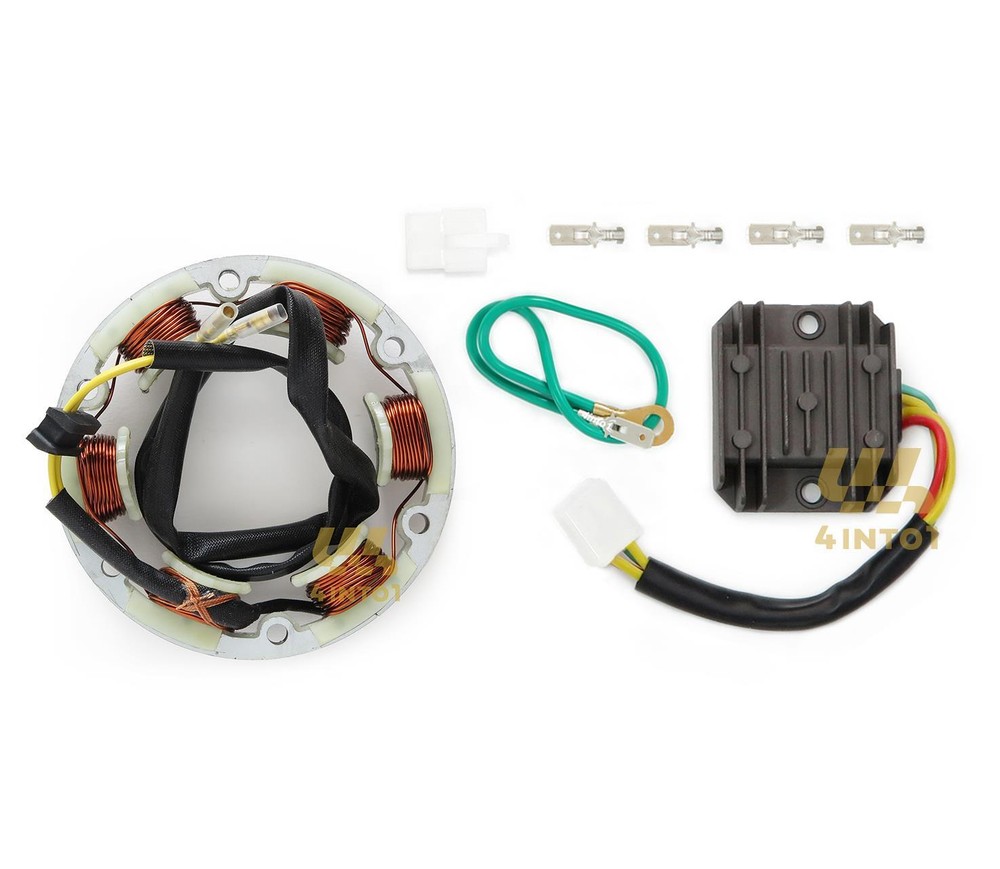 High Output Charging Kit Regulator / Rectifier Stator Lithium Honda CB350 CB360