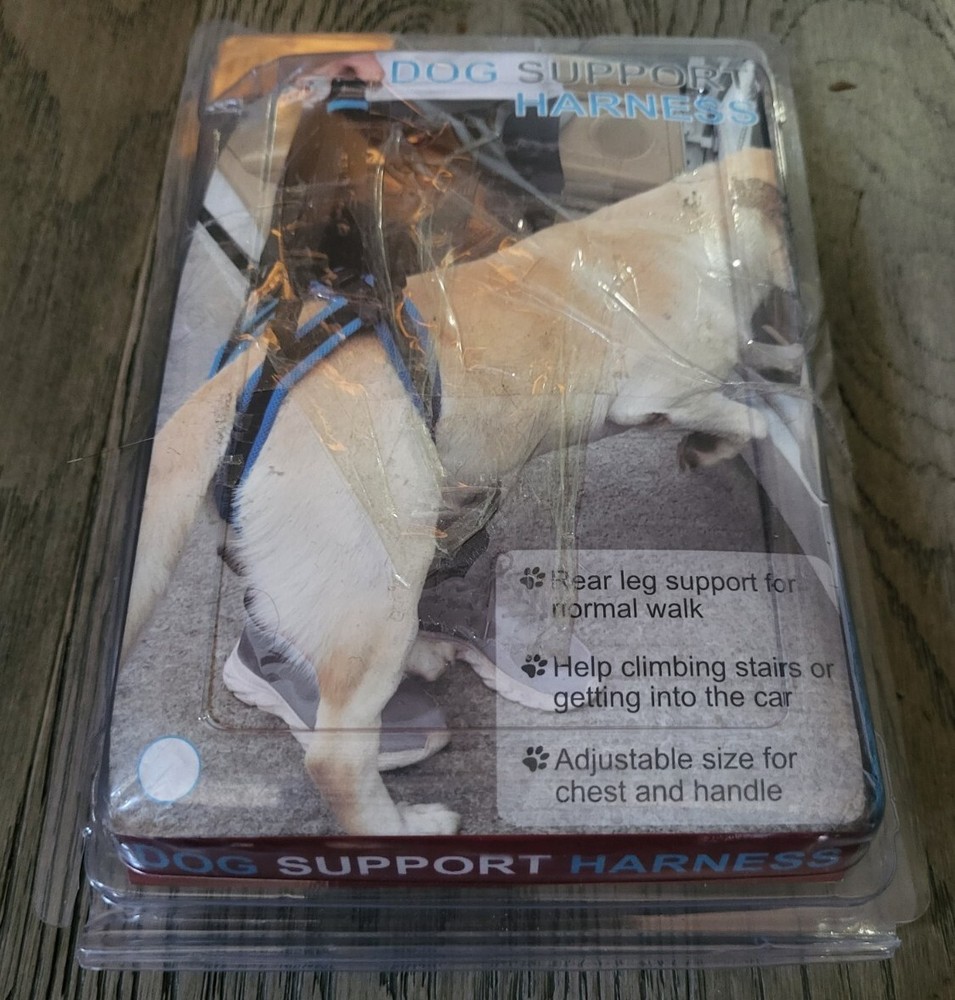 Doglemi Dog Lift Support Harness Rear 2 Leg Sling Strap Size Medium - Adjustable