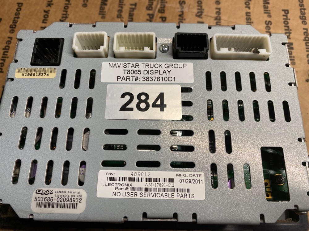 INTERNATIONAL NAVISTAR MODULE DRIVER INFORMATION DISPLAY INSTRUMENT, # 3837610C1