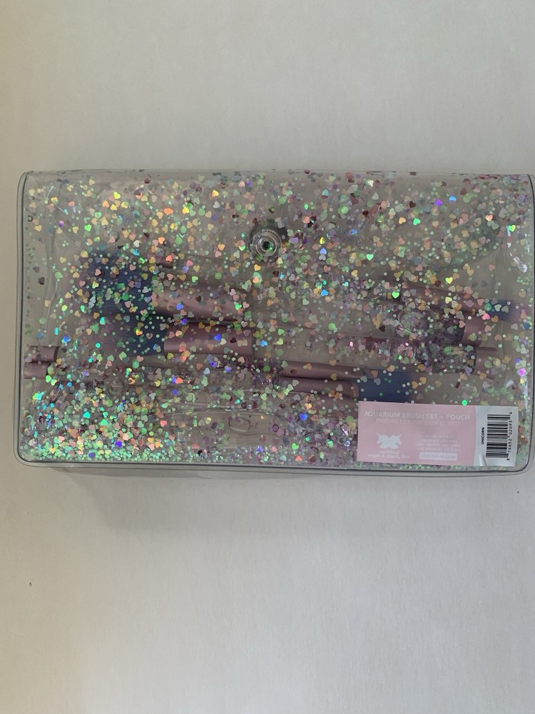 Lime Crime Aquarium Glitter Brush Set