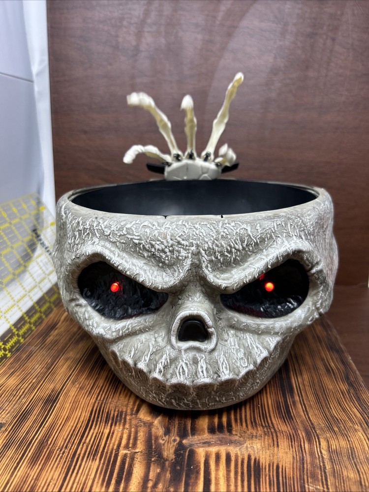 Halloween Skeleton Hand Candy Bowl