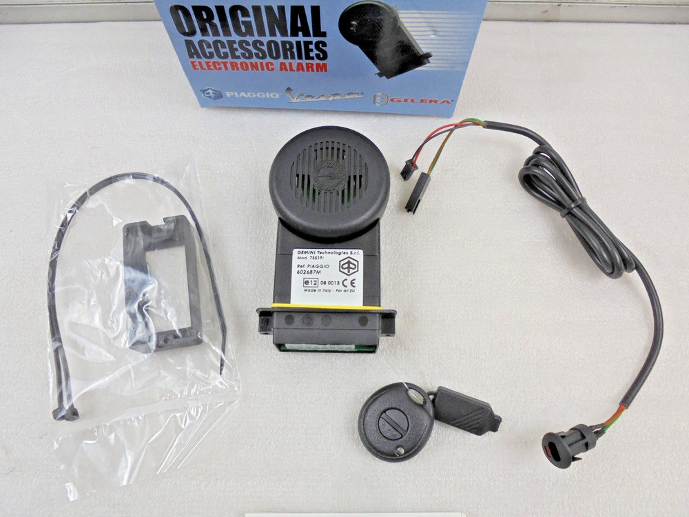 Piaggio Gilera Vespa Electronic Remote Control Alarm 2005-2017